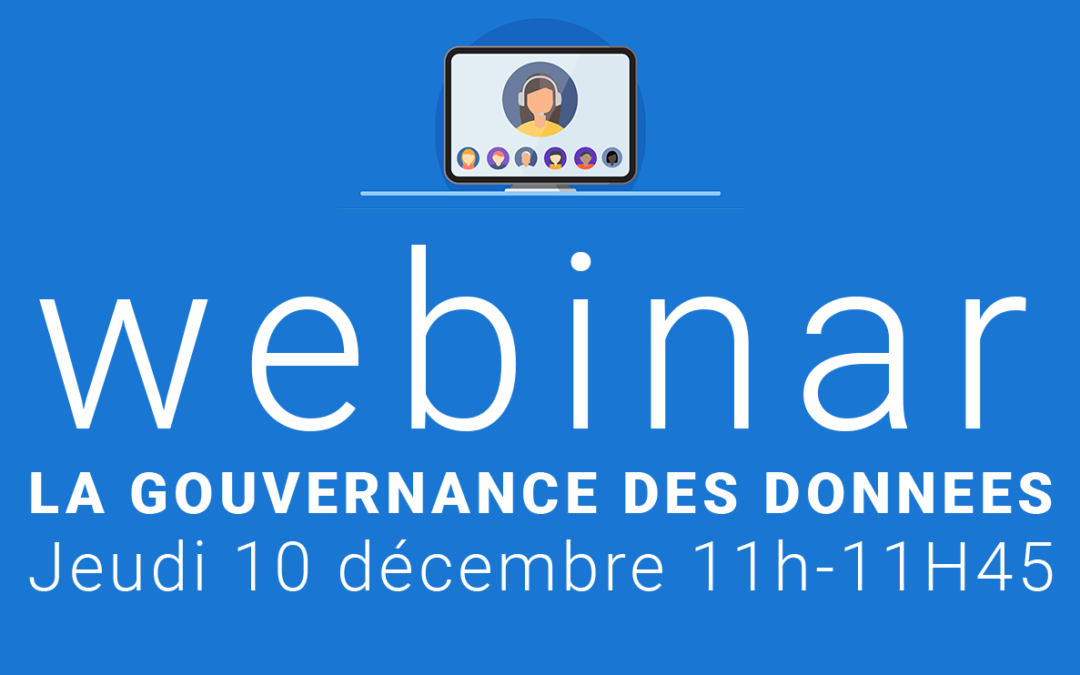 Webinar « La Gouvernance des Données territoriales » par EEGLE